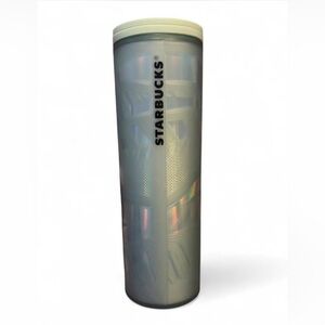 Starbucks Holographic Tumbler with Black Logo